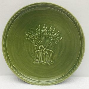 Franciscan WHEAT Lunch Lge Salad Plate Green Vntge